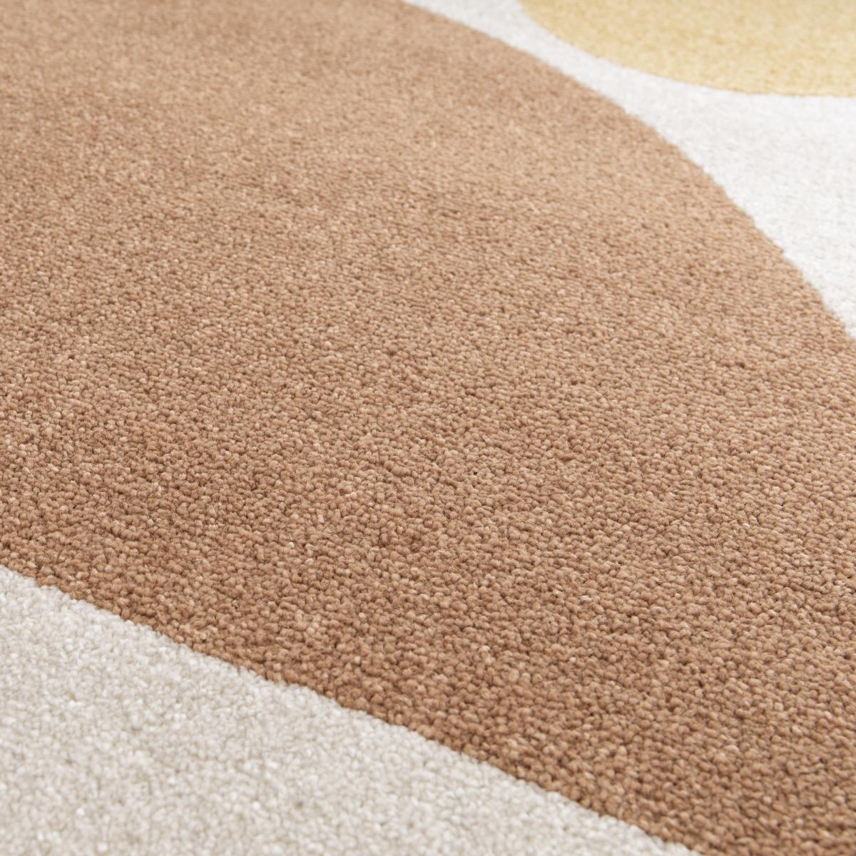 Tapis salon et chambre tissé motif géométrique STREETA — vue 5