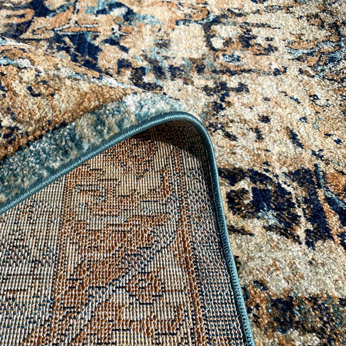 Tapis oriental tissé motif ethnique MADALLIA — vue 4