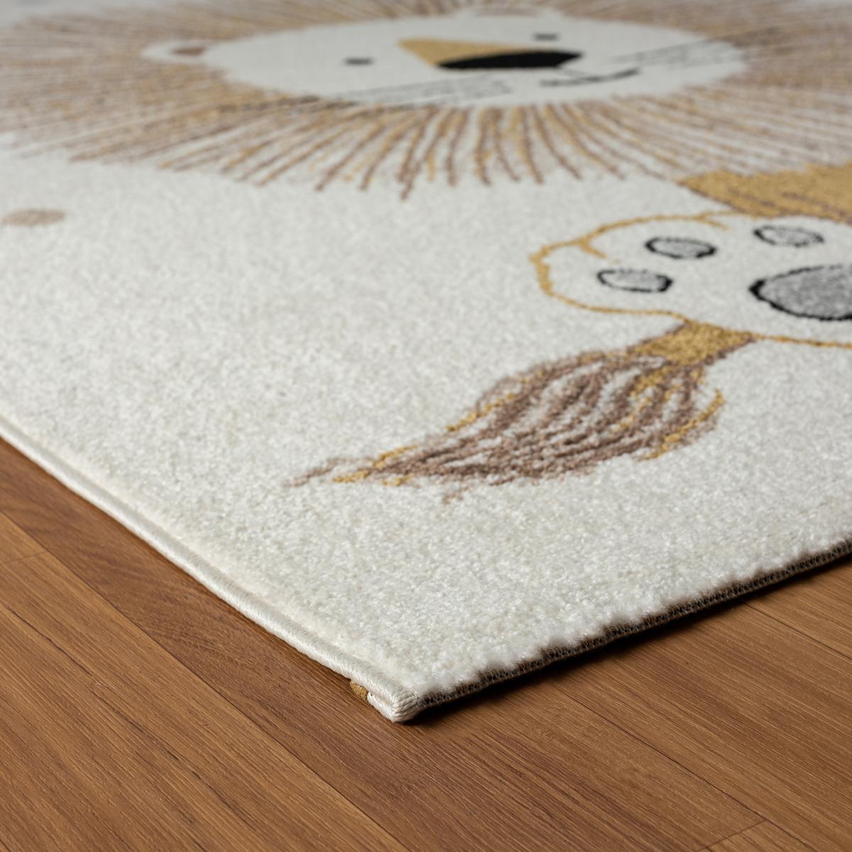 Tapis enfant tissé motif animaux SWEETLION — vue 5