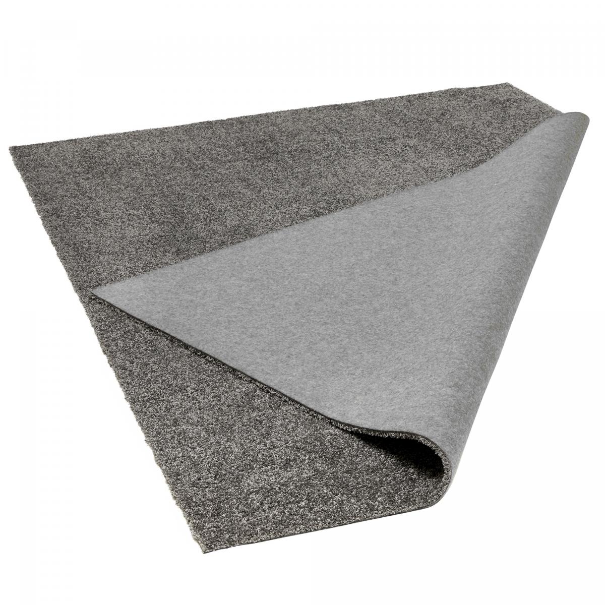 Tapis shaggy tissé motif uni TAPITOP — vue 5