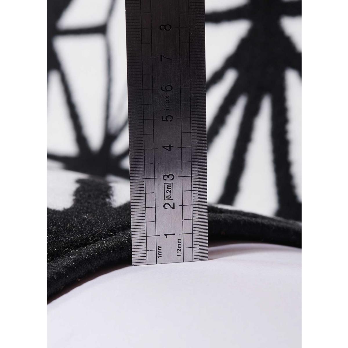 Tapis salon et chambre tissé motif géométrique LYN1 RECTO — vue 5