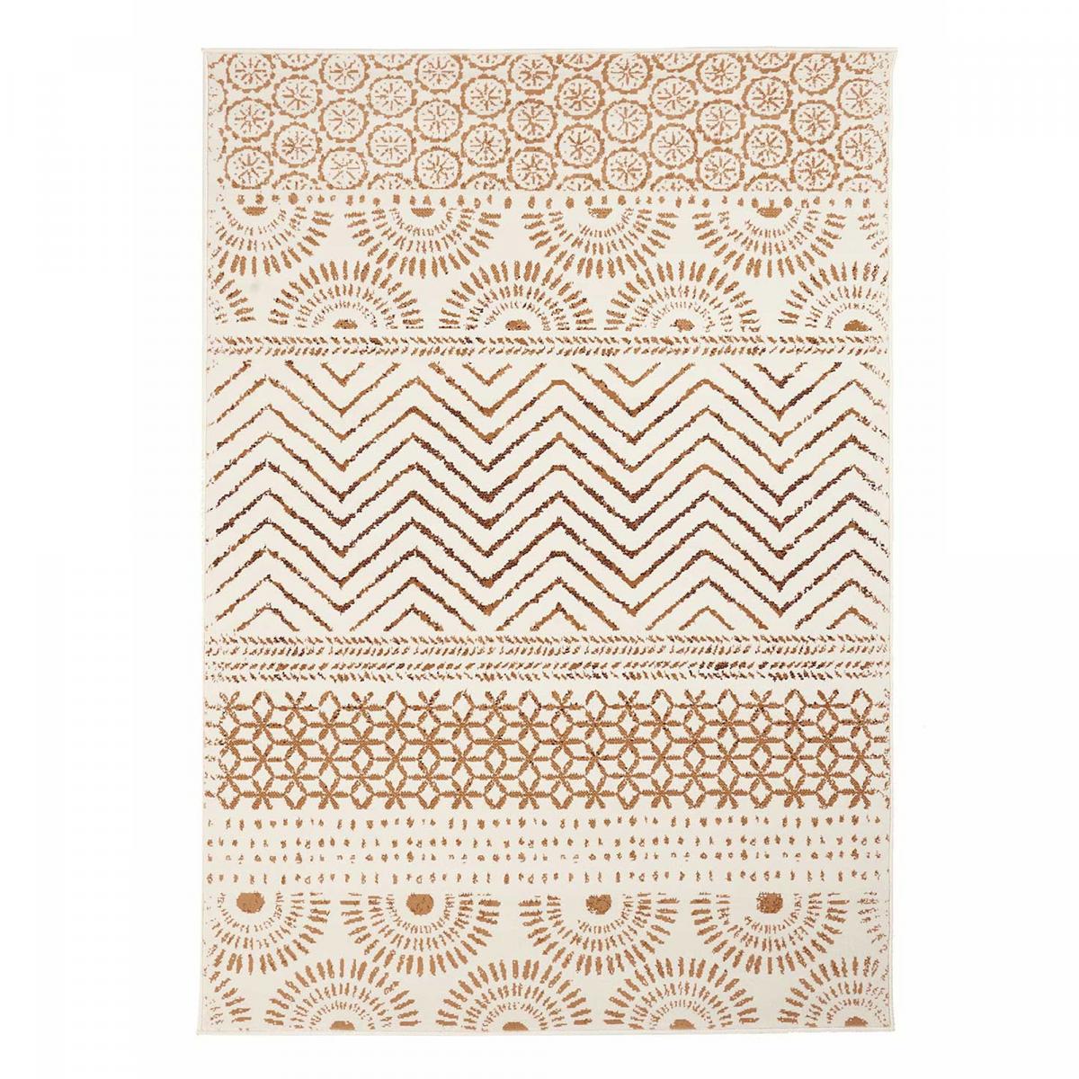 Tapis berbère tissé motif ethnic LYN1 ORIENVAG