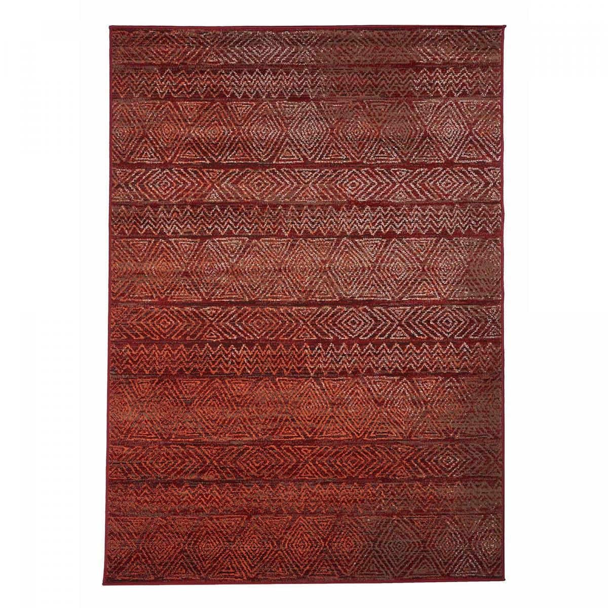 Tapis berbère tissé motif ethnic LYN1 CHILA