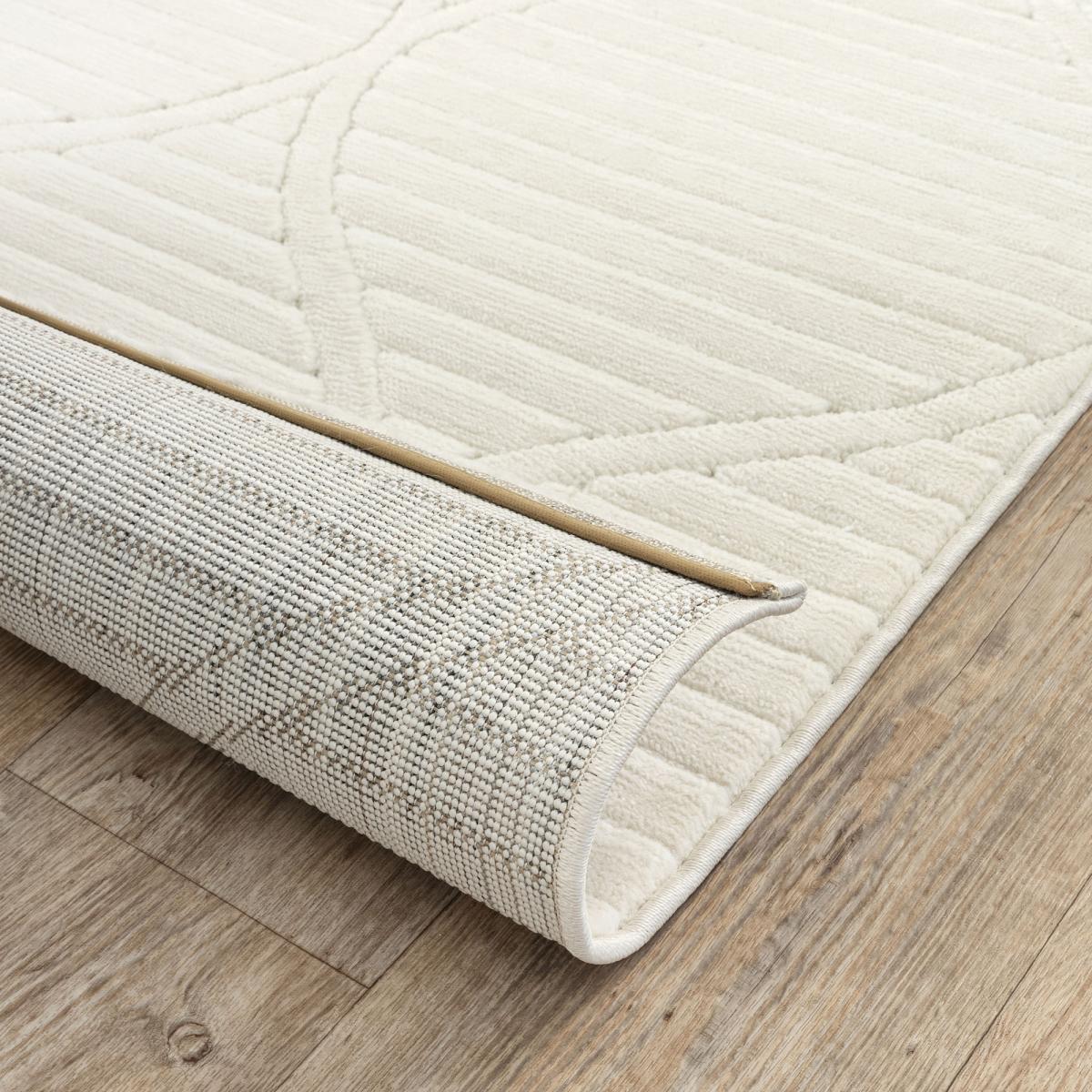 Tapis intérieur extérieur en relief ton sur ton LYN14 TENDIA — vue 6