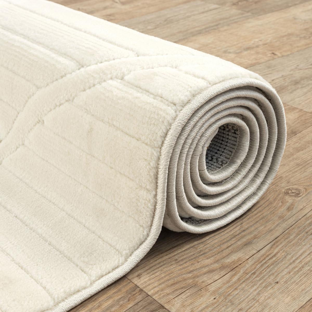 Tapis intérieur extérieur en relief ton sur ton LYN14 TENDIA — vue 5