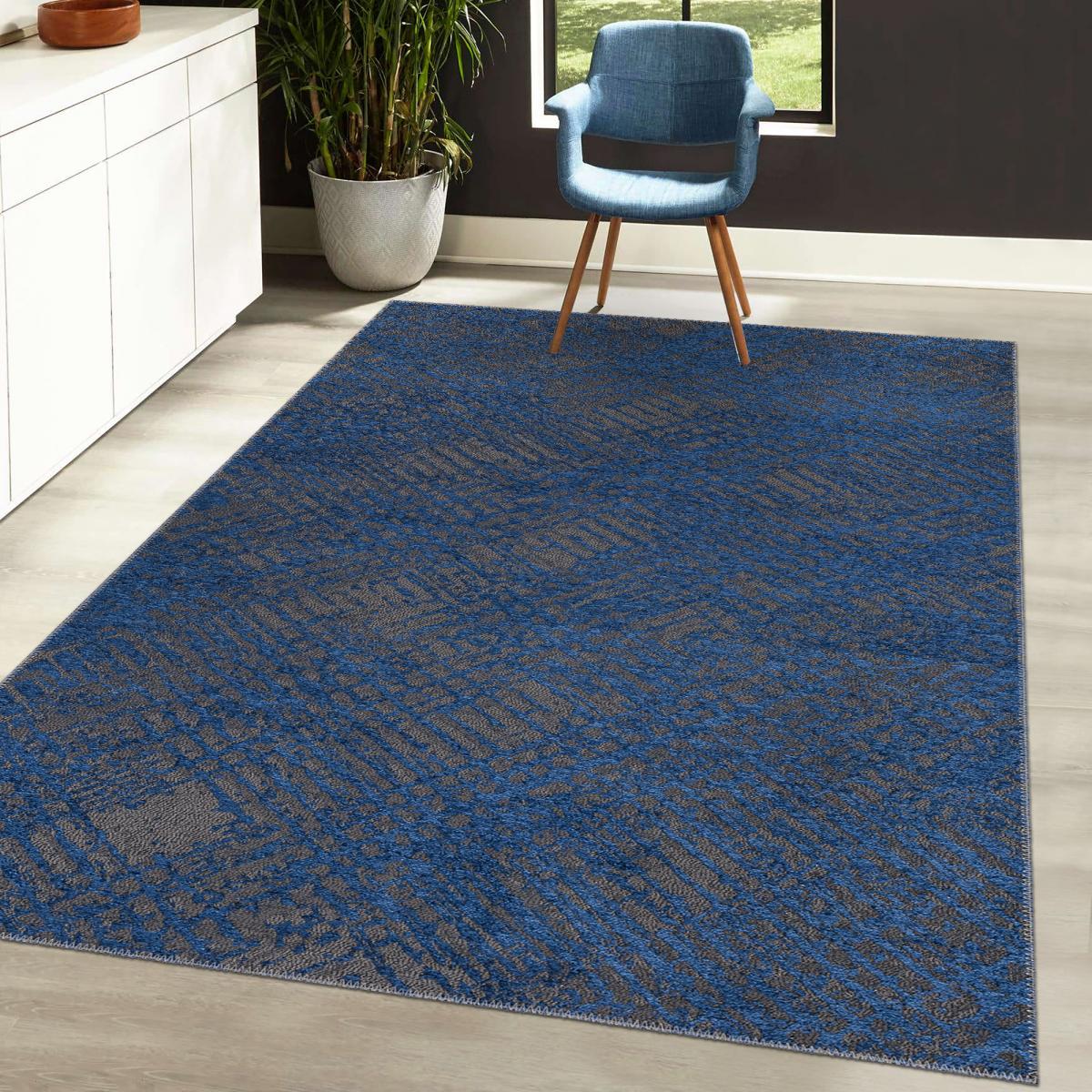 Tapis pour une chambre ou une entrée tissé motif faux uni TEREMINDE — vue 3