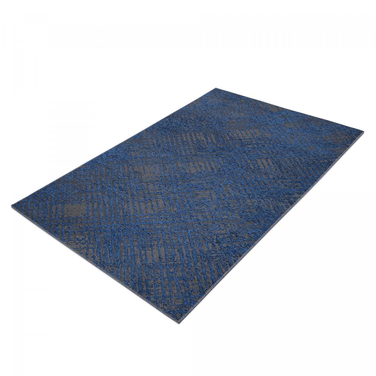 Tapis pour une chambre ou une entrée tissé motif faux uni TEREMINDE — vue 4