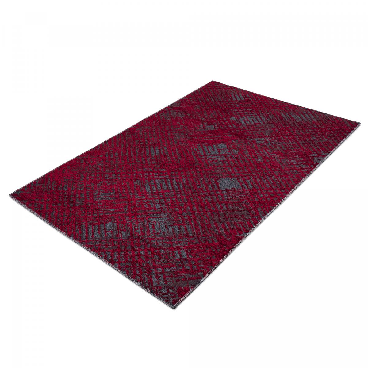 Tapis salon et chambre tissé motif faux uni TEREMINDE — vue 4