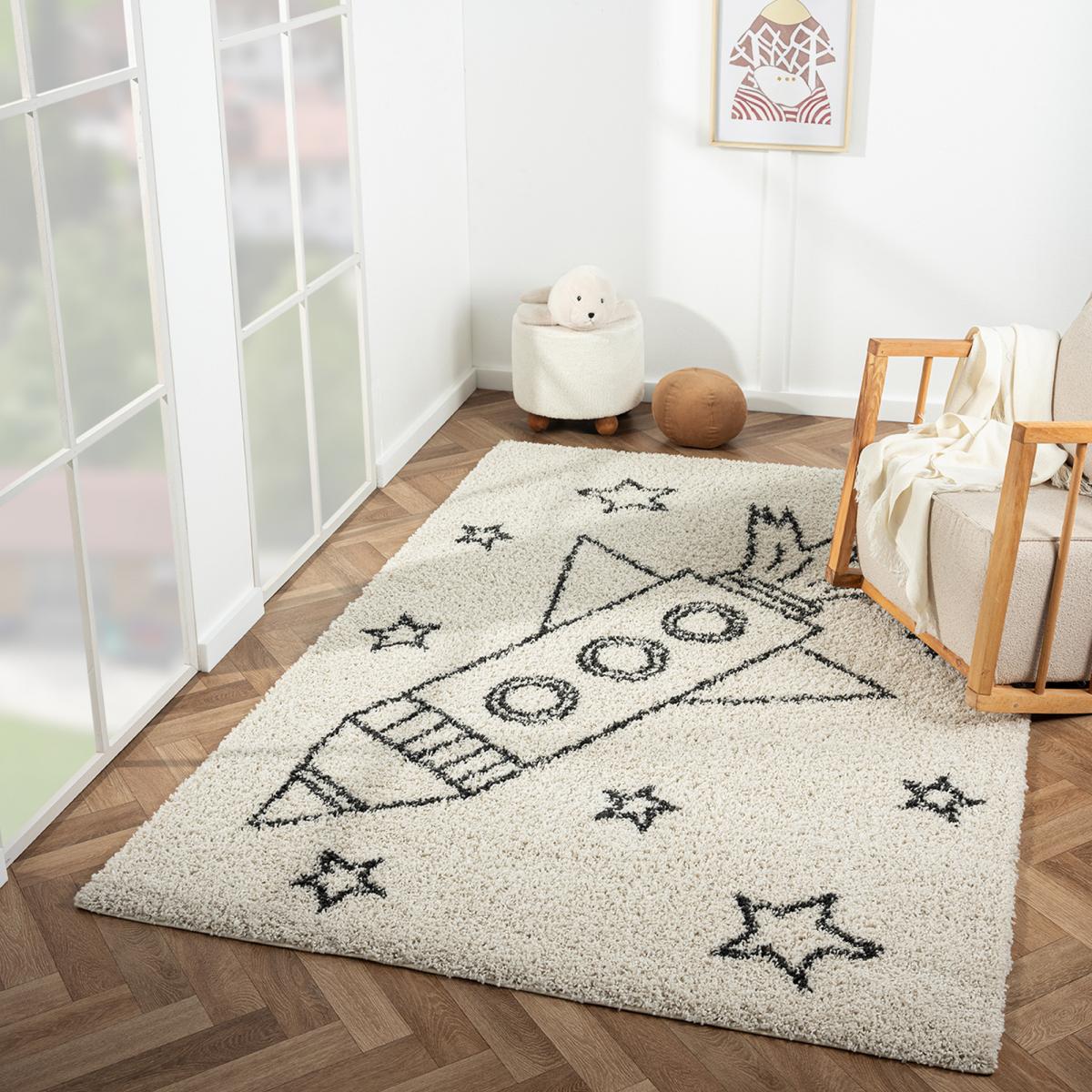 Tapis enfant tissé TOTHEMOON — vue 3