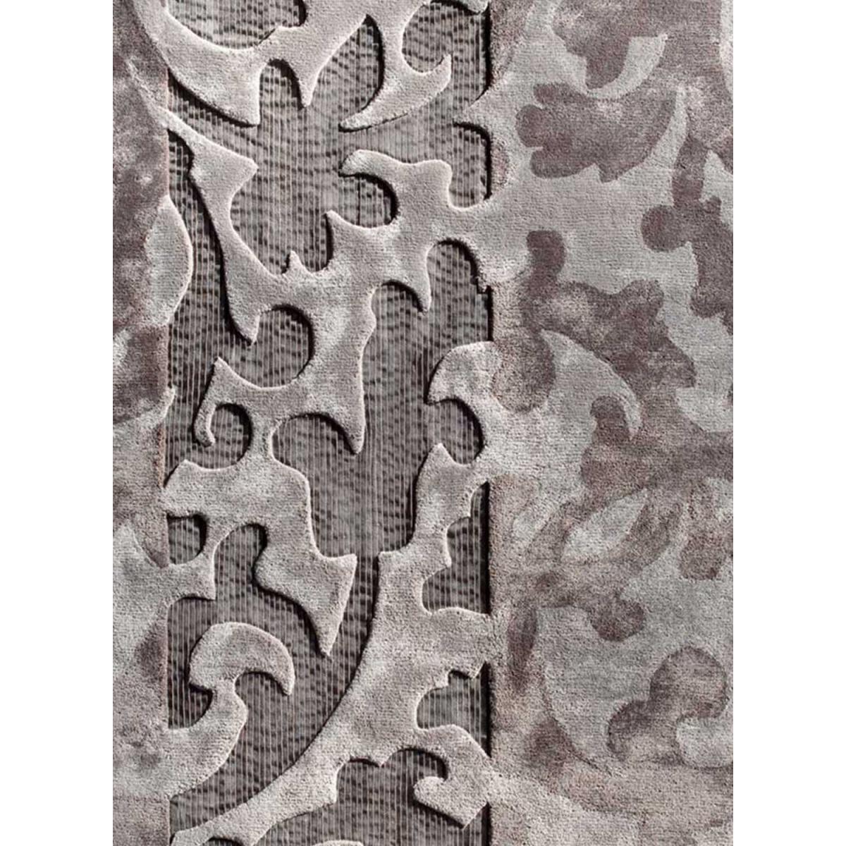 Tapis salon et chambre fait main en viscose TRACE — vue 3