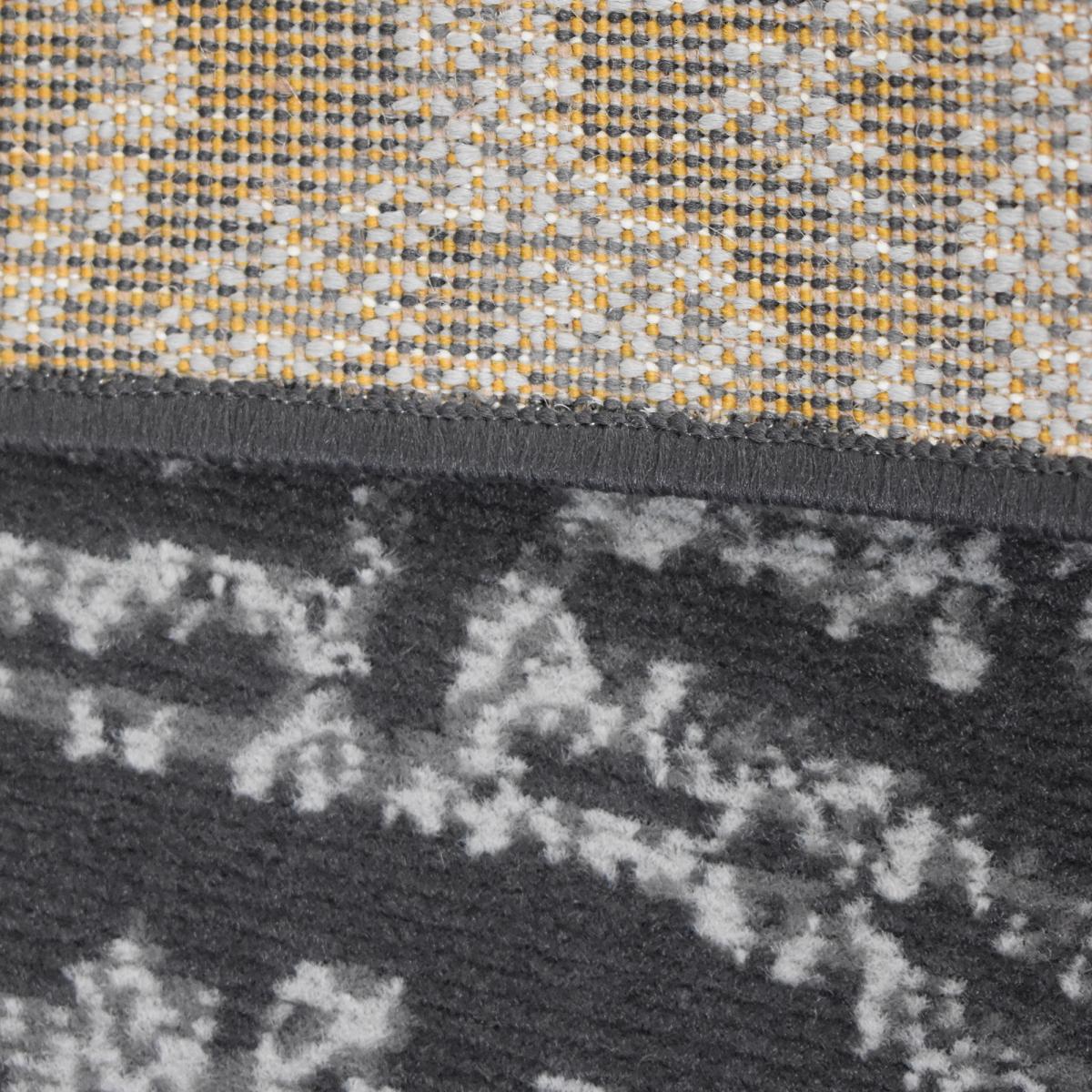 Tapis chambre tissé motif rétro-vintage LYN1 TRANBY — vue 4