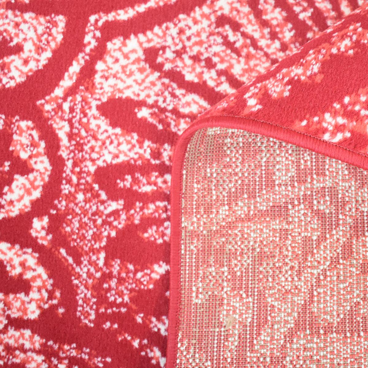 Tapis salon et chambre tissé motif rétro-vintage LYN1 TRANBY — vue 4