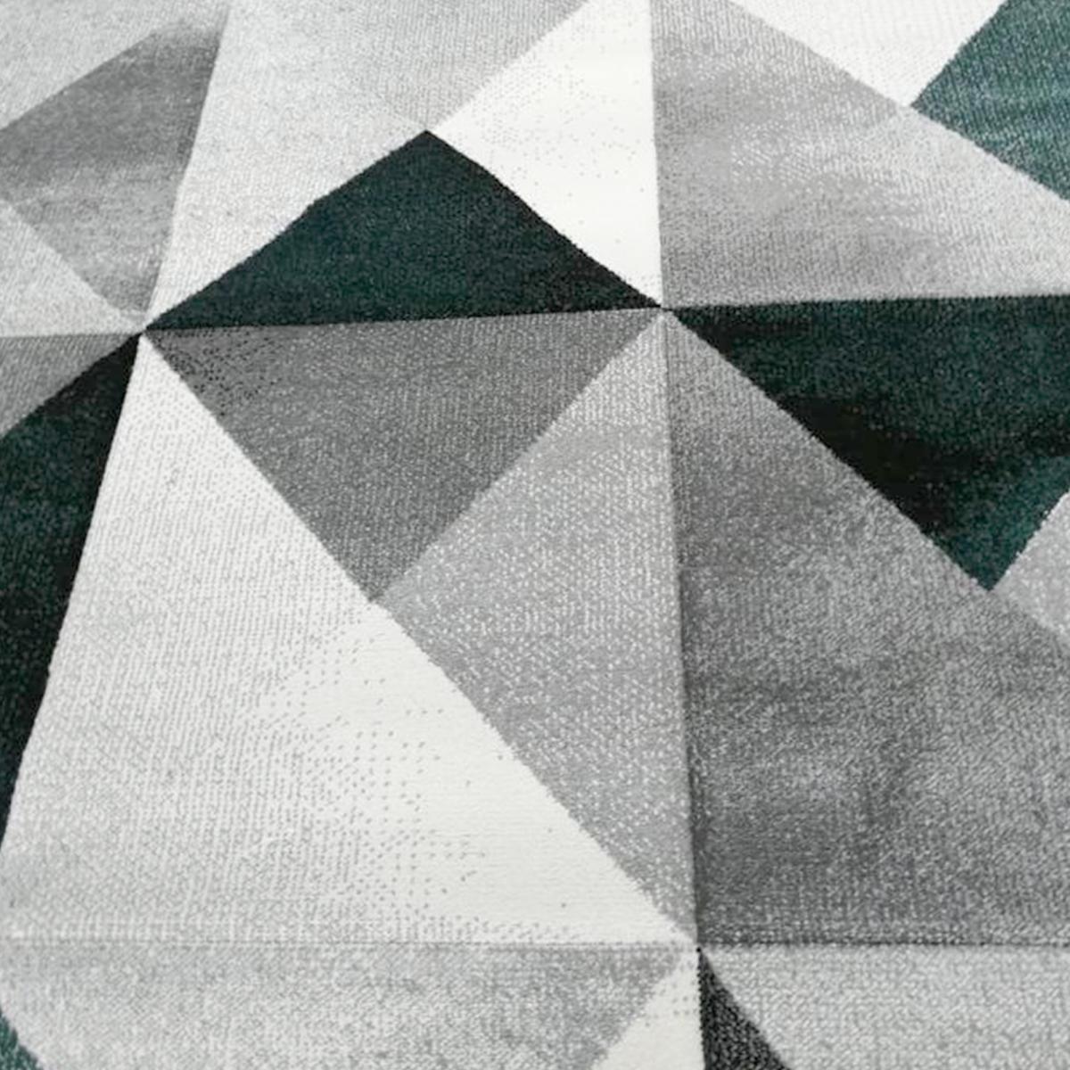 Tapis salon et chambre tissé motif géométrique LYN8 TRANDOU — vue 5