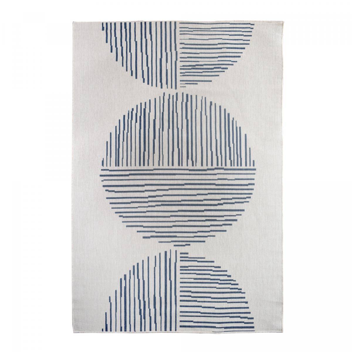 Tapis extérieur, kilim reversible LYN2 BL REVERSIBLE — vue 5