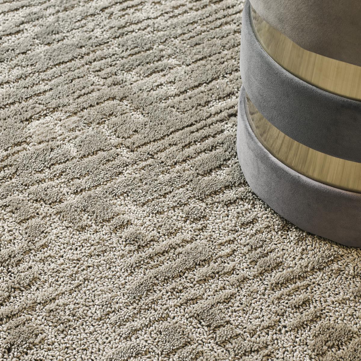 Tapis salon et chambre tufté en laine motif géométrique TWINSET — vue 4