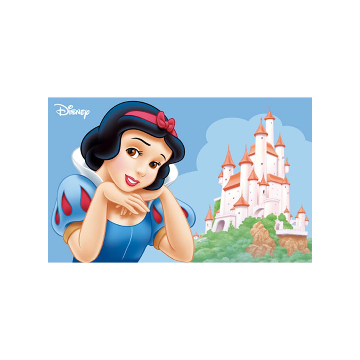 Tapis enfant Lavable 30° BLANCHE NEIGE
