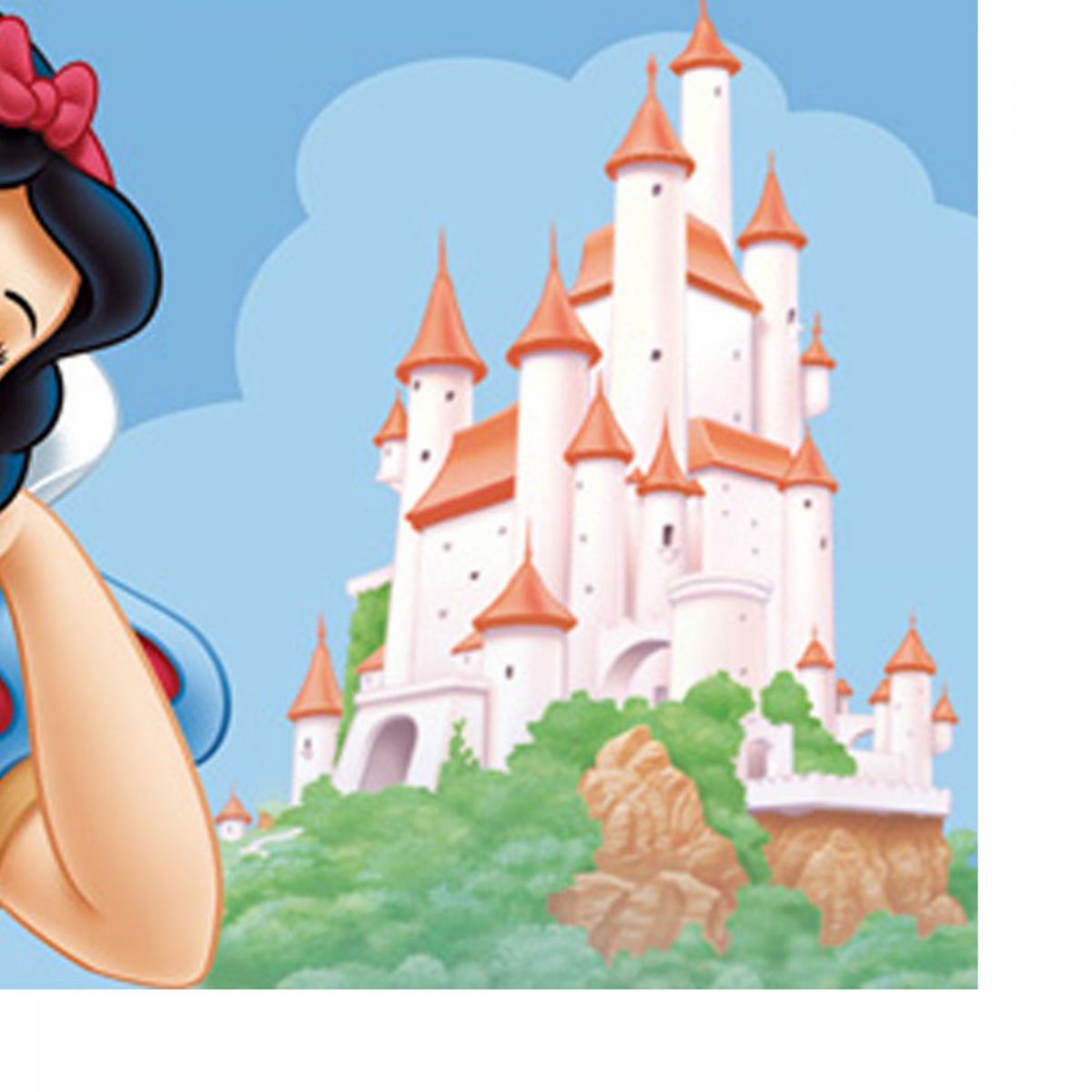 Tapis enfant Lavable 30° BLANCHE NEIGE — vue 4