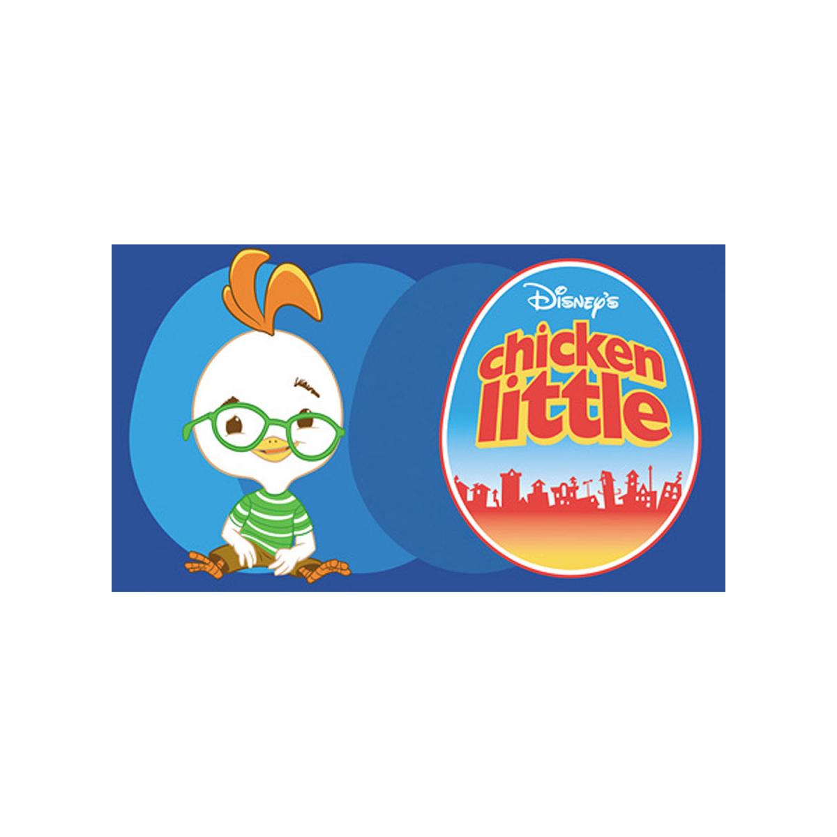 Tapis enfant Lavable 30° motif animaux CHICKEN LITTLE