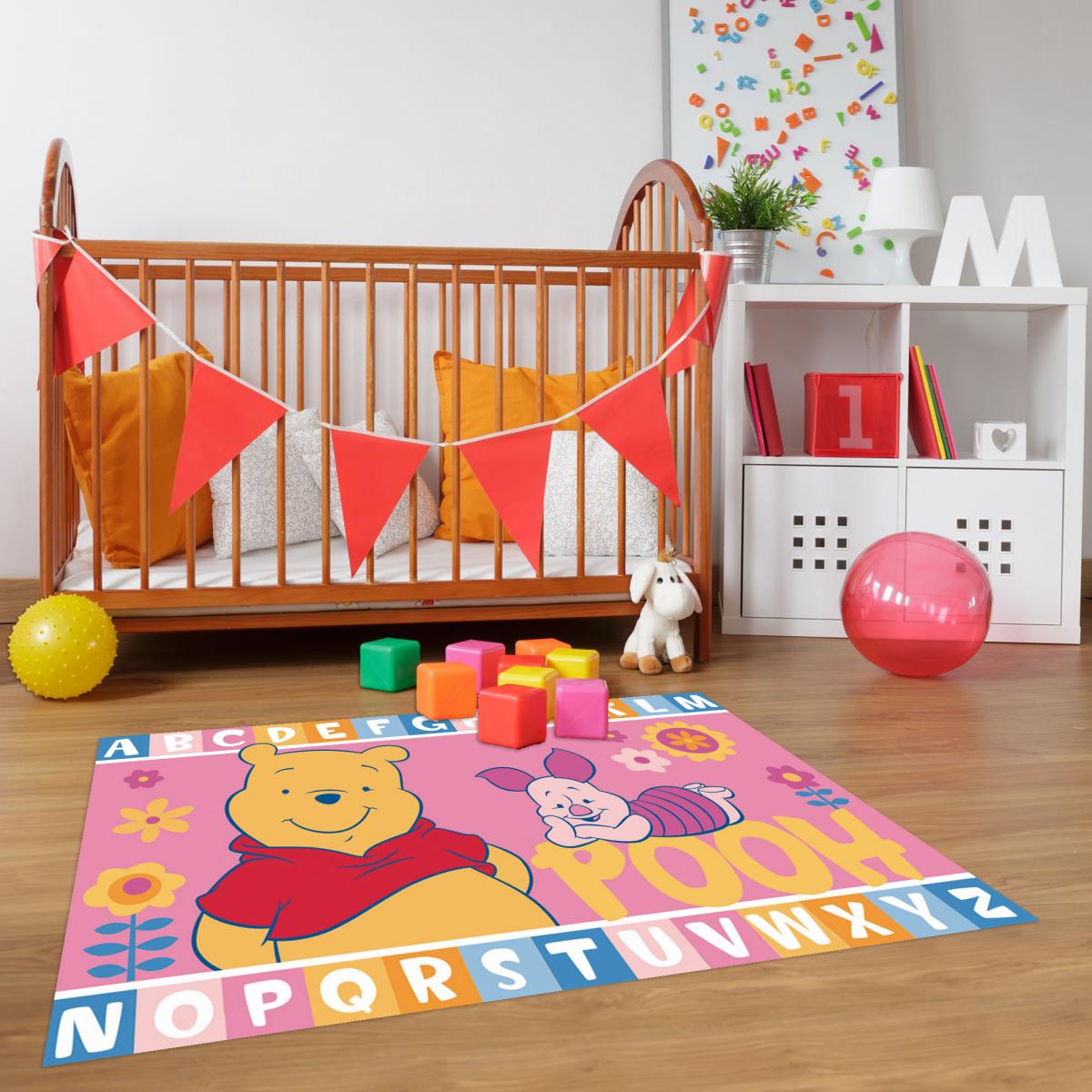 Tapis enfant Lavable 30° motif animaux LYN48 WINNIE L — vue 3
