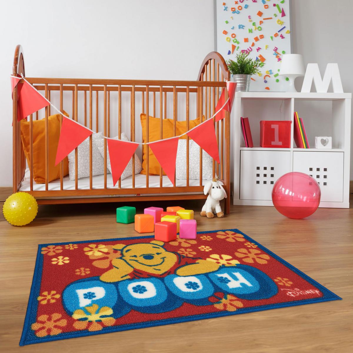 Tapis enfant Lavable 30° motif animaux LYN48 WINNIE D — vue 3