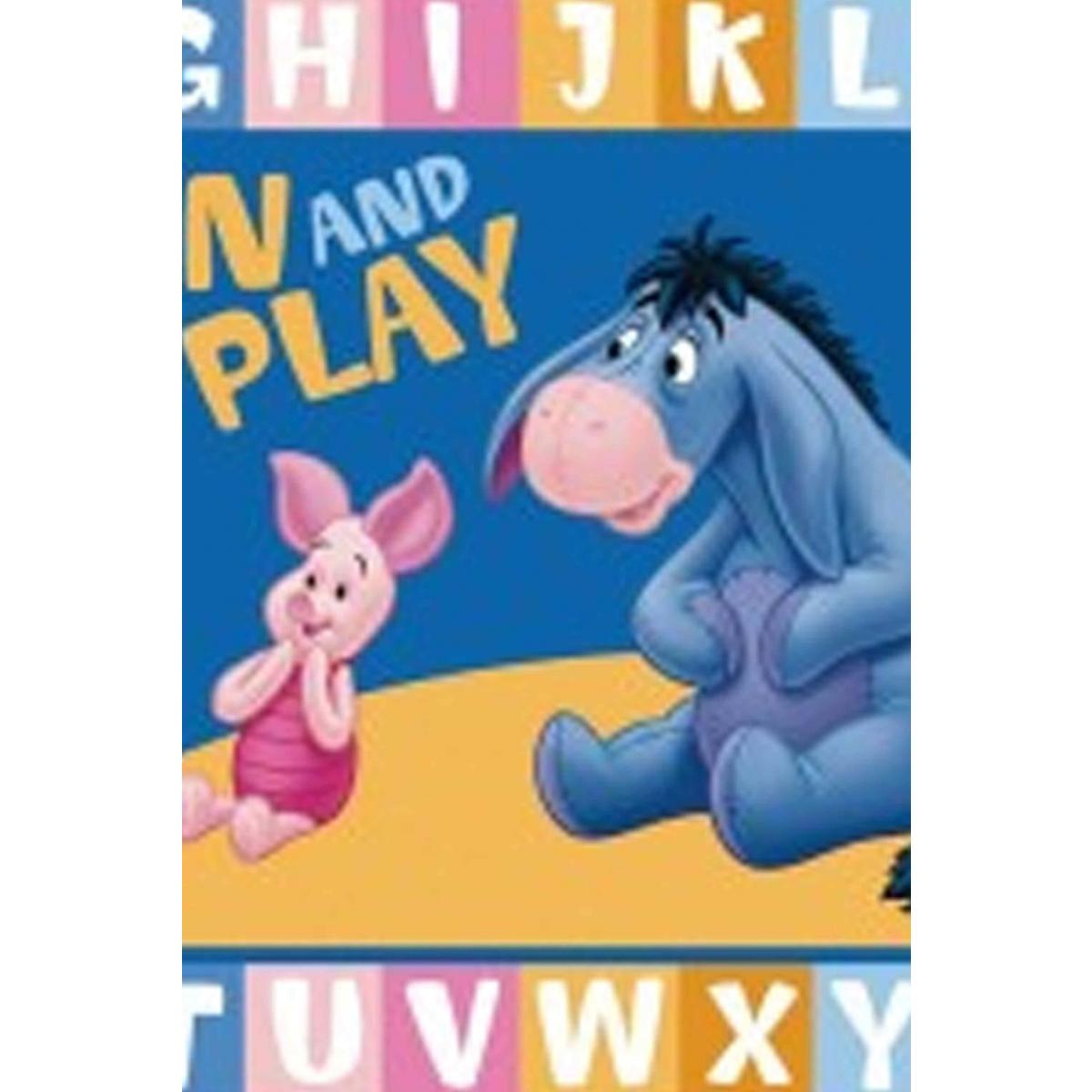 Tapis enfant Lavable 30° motif animaux LYN48 WINNIE J — vue 5