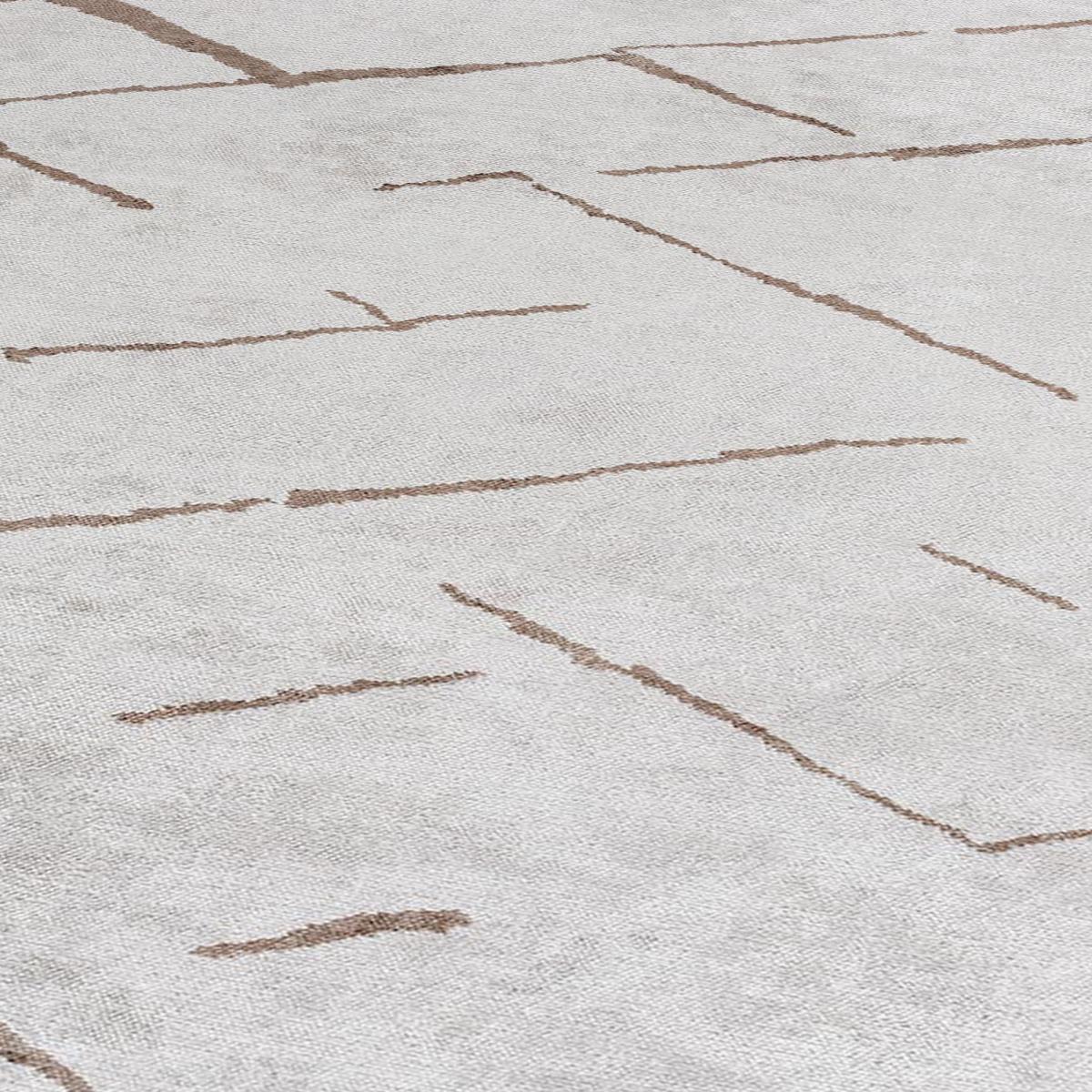 Tapis kilim tissé en coton motif simple UNIRIPE — vue 4