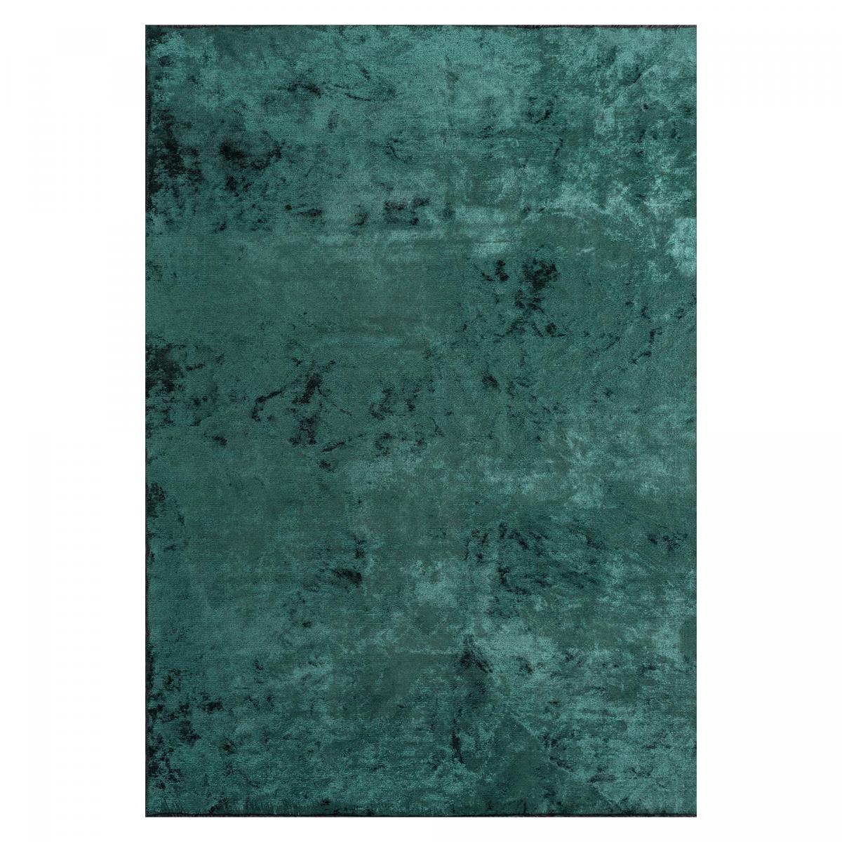 Tapis kilim tissé en coton motif faux uni UNIVERS