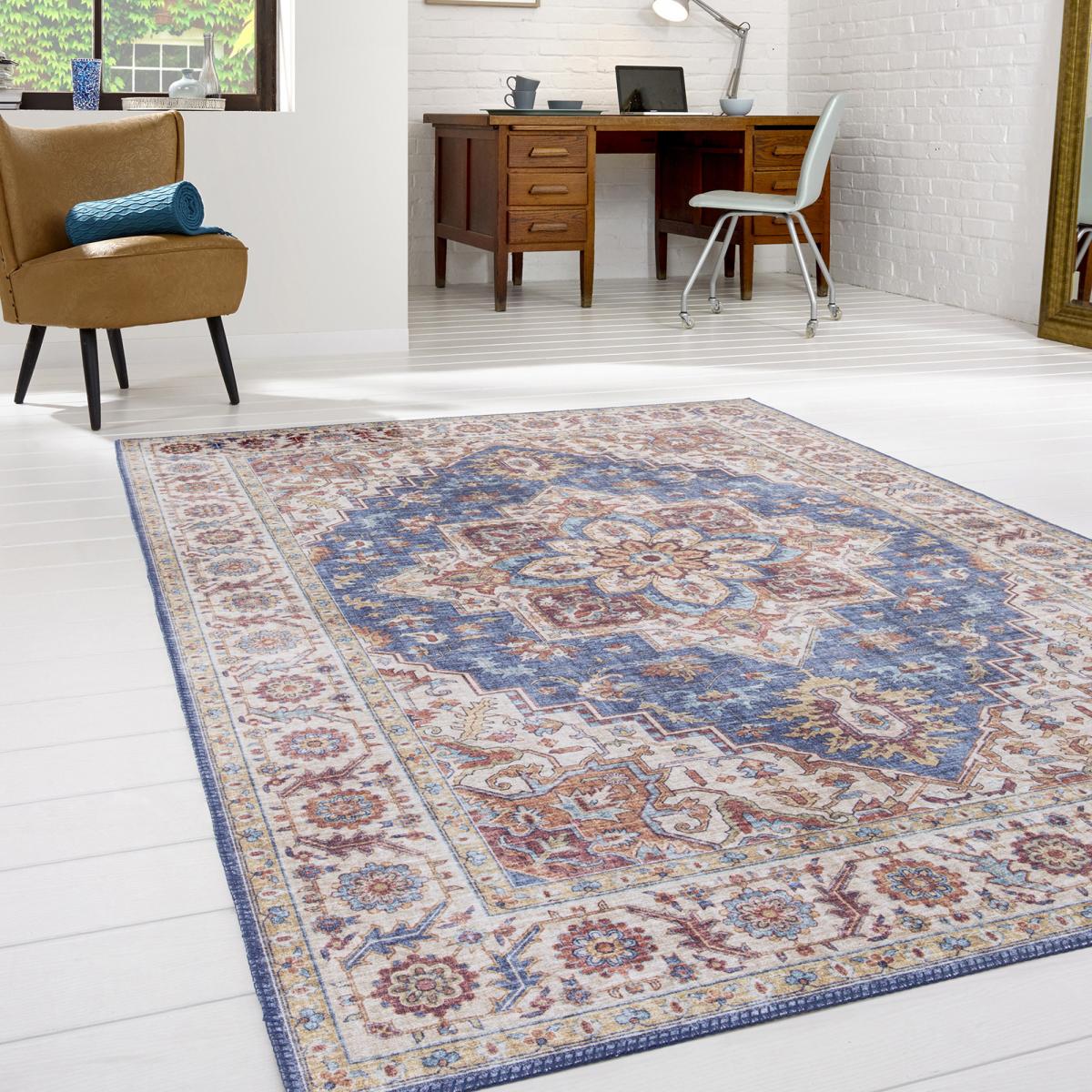 Tapis salon et chambre tissé motif oriental VIVACE 1 — vue 3