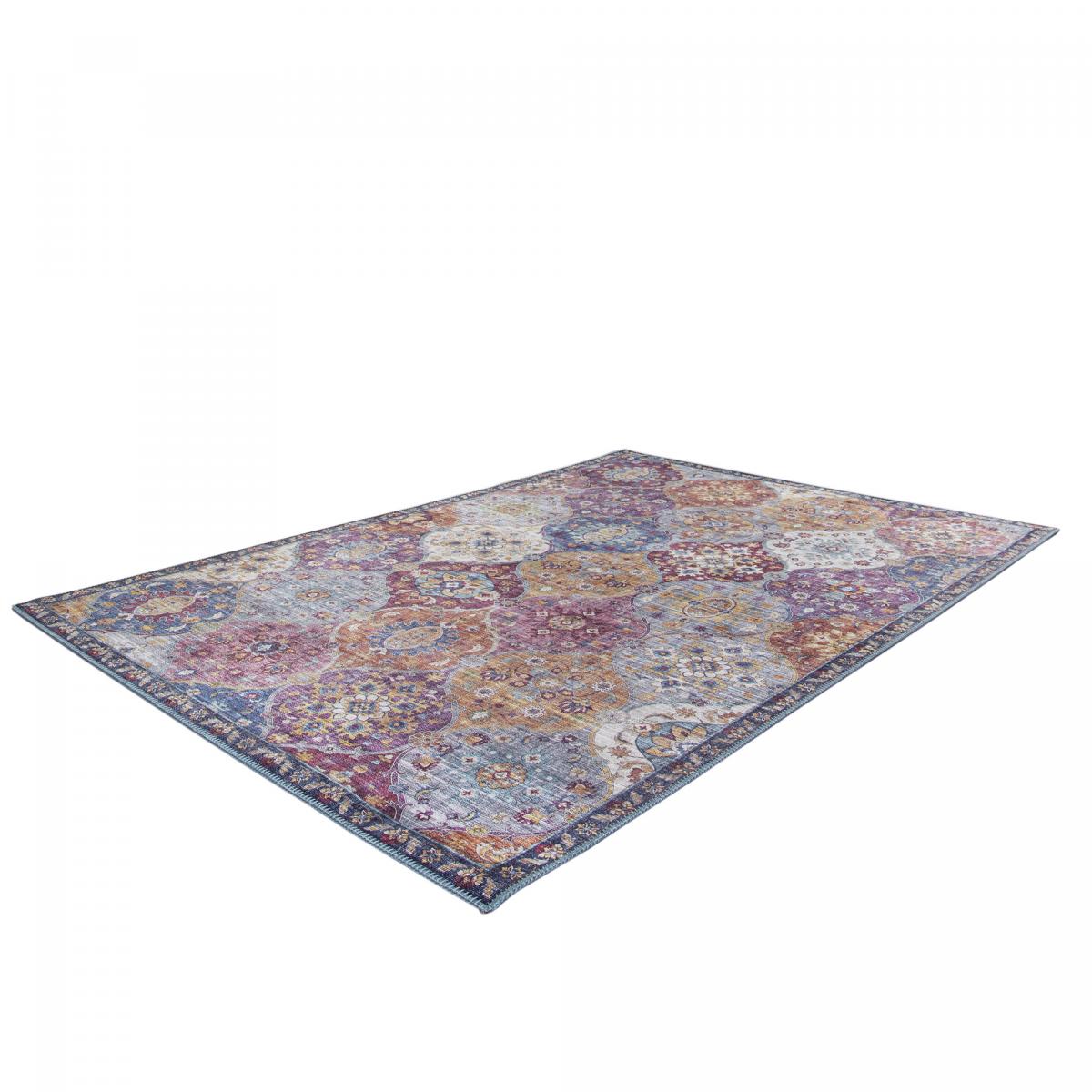 Tapis salon et chambre tissé motif ethnique VIVACE 5 — vue 6