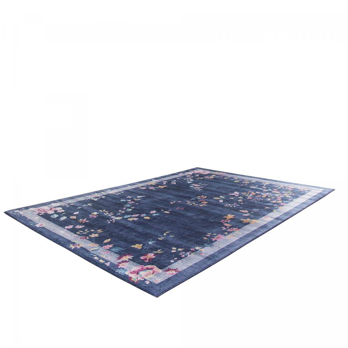 Tapis salon et chambre tissé motif floral VIVACE 8 — vue 6