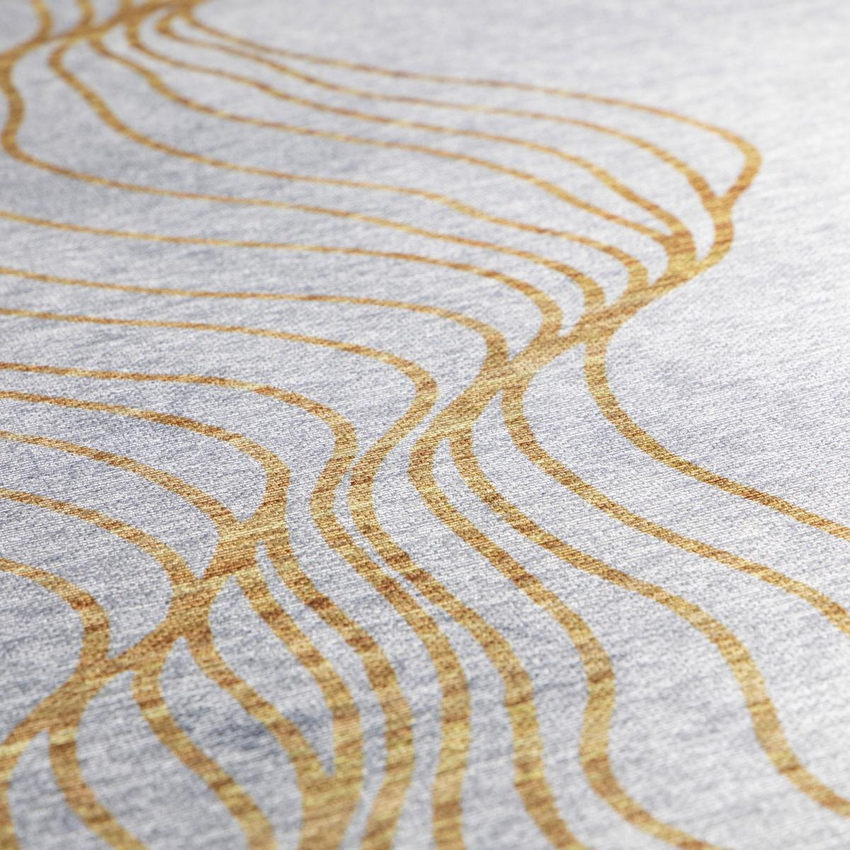 Tapis salon et chambre tissé motif abstrait VIVACE 12 — vue 4