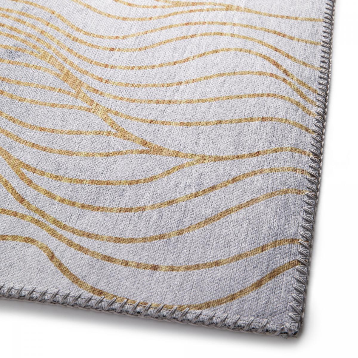 Tapis salon et chambre tissé motif abstrait VIVACE 12 — vue 5