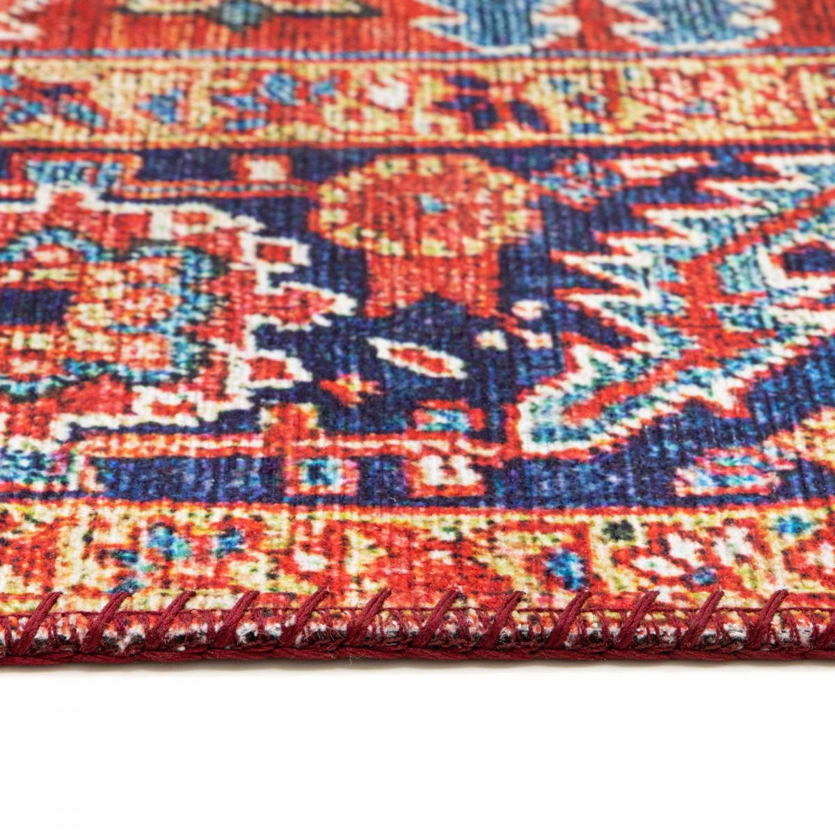 Tapis salon et chambre tissé motif oriental VIVACE 3 — vue 4