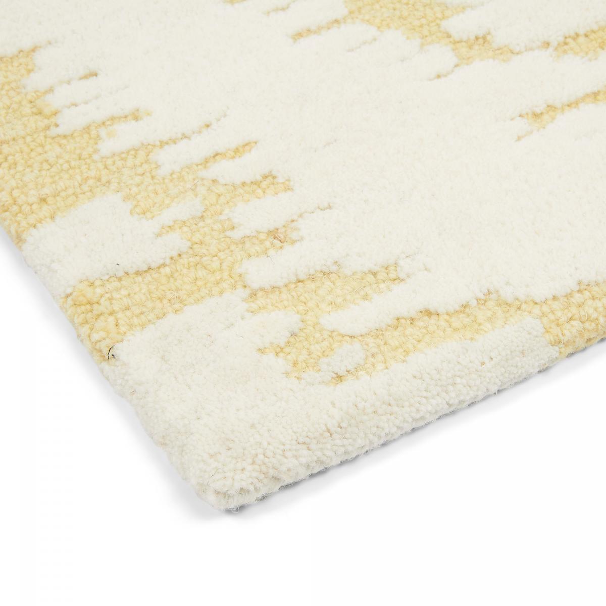 Tapis salon et chambre fait à la main en laine motif abstrait — vue 6