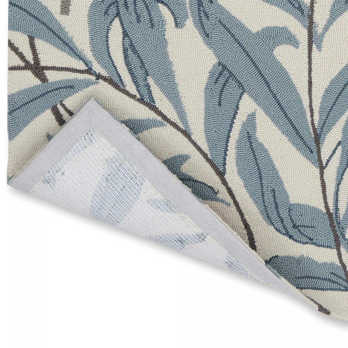 Tapis extérieur tissé kilim rectangle WILLOW — vue 6