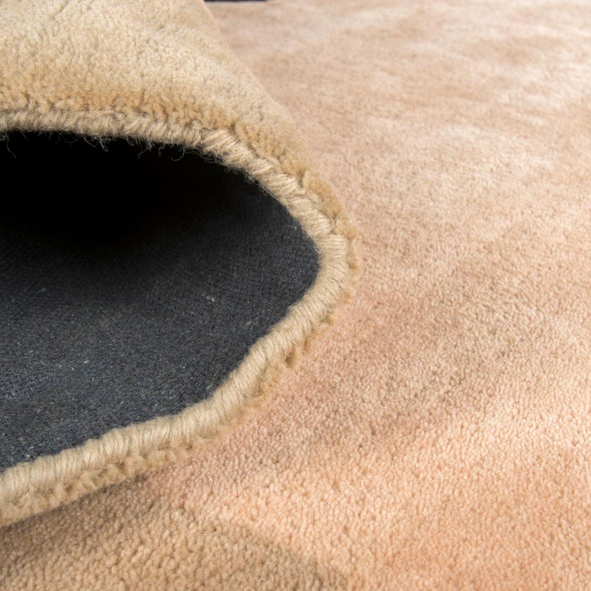 Tapis salon ROLIN , tapis en laine et viscose pour un aspect doux et soyeux — vue 5