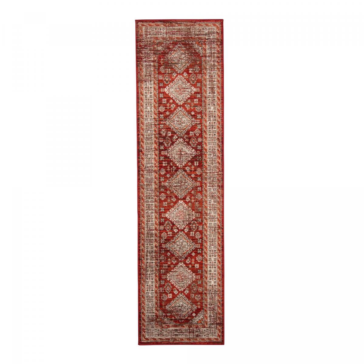 Tapis oriental tissé motif ethnique LYN1 DAZOR