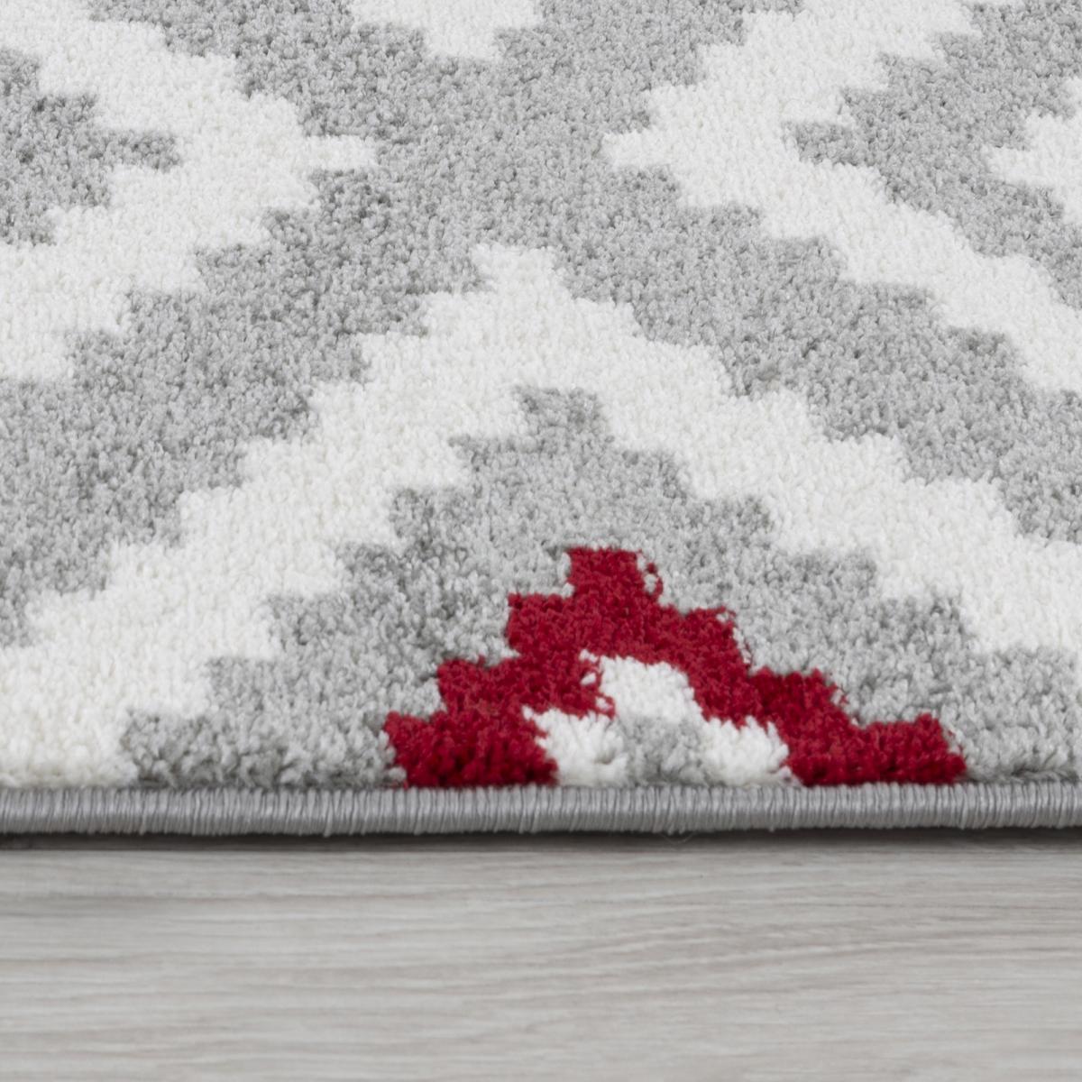 Tapis salon et chambre tissé motif géométrique EFELON 1 — vue 4