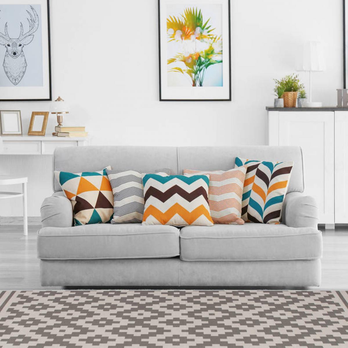 Tapis salon et chambre tissé NEFIS — vue 6