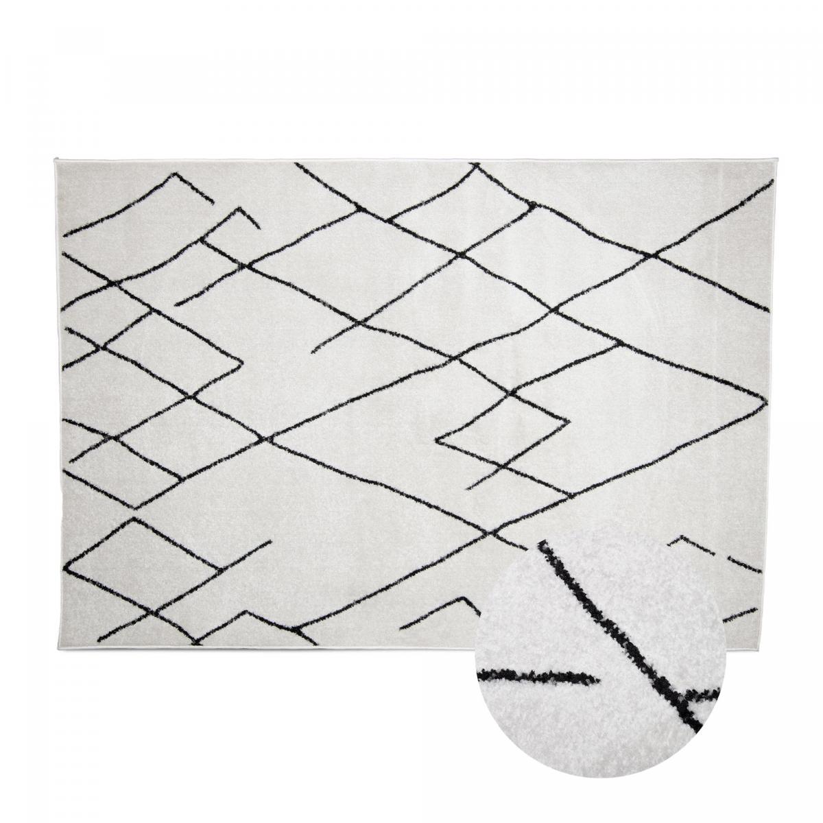 Tapis berbère tissé motifs tribaux NALADON — vue 6