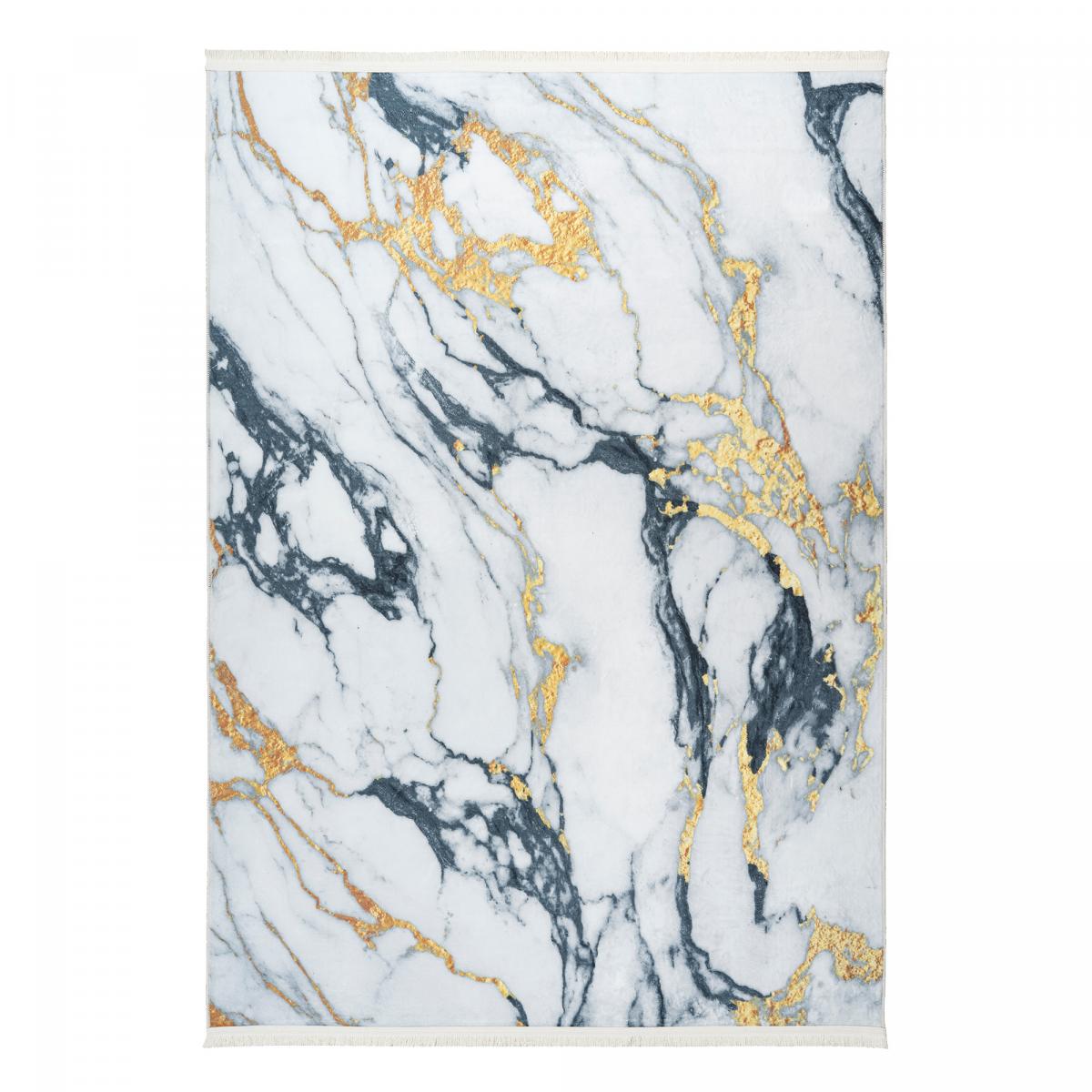 Tapis salon et chambre tissé motif abstrait PERY