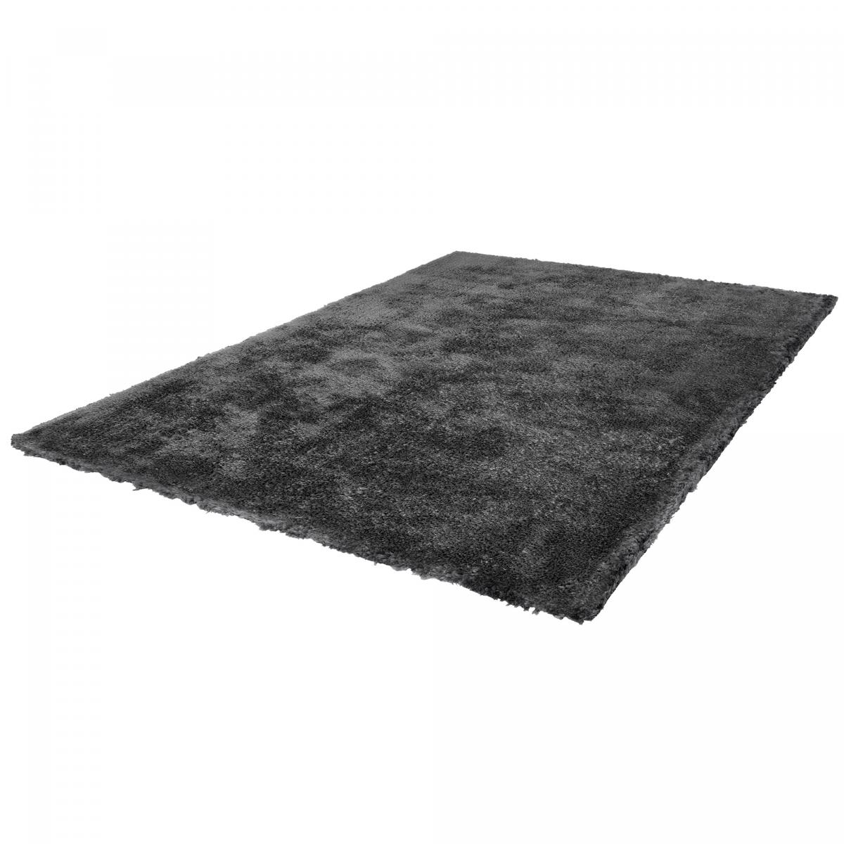 Tapis longs poils shaggy tufté motif uni BULUT — vue 5