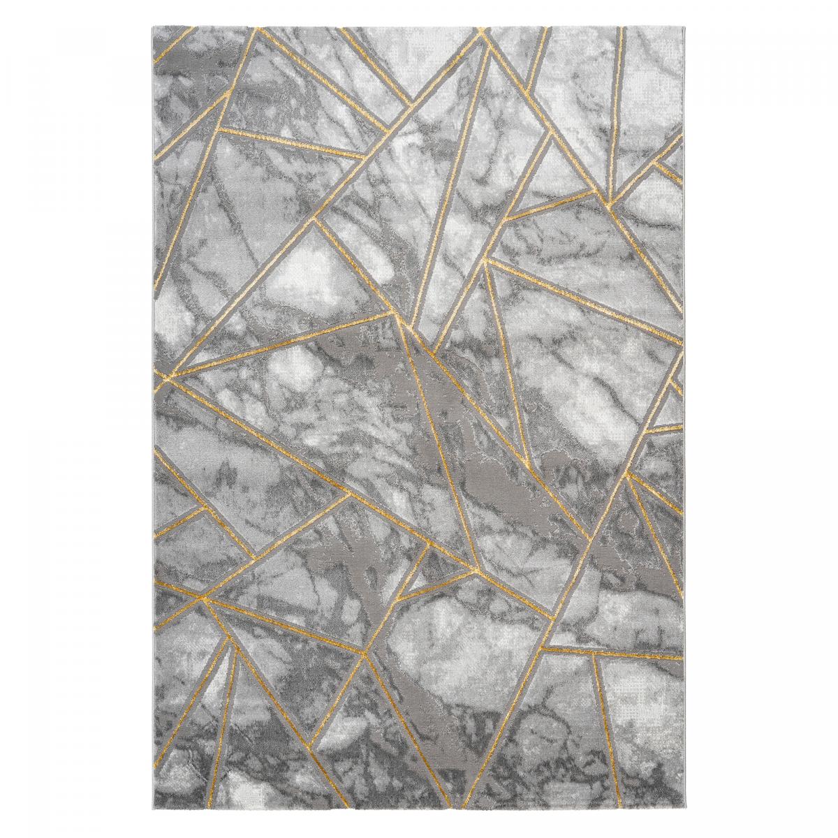 Tapis chambre tissé motif géométrique ERZU