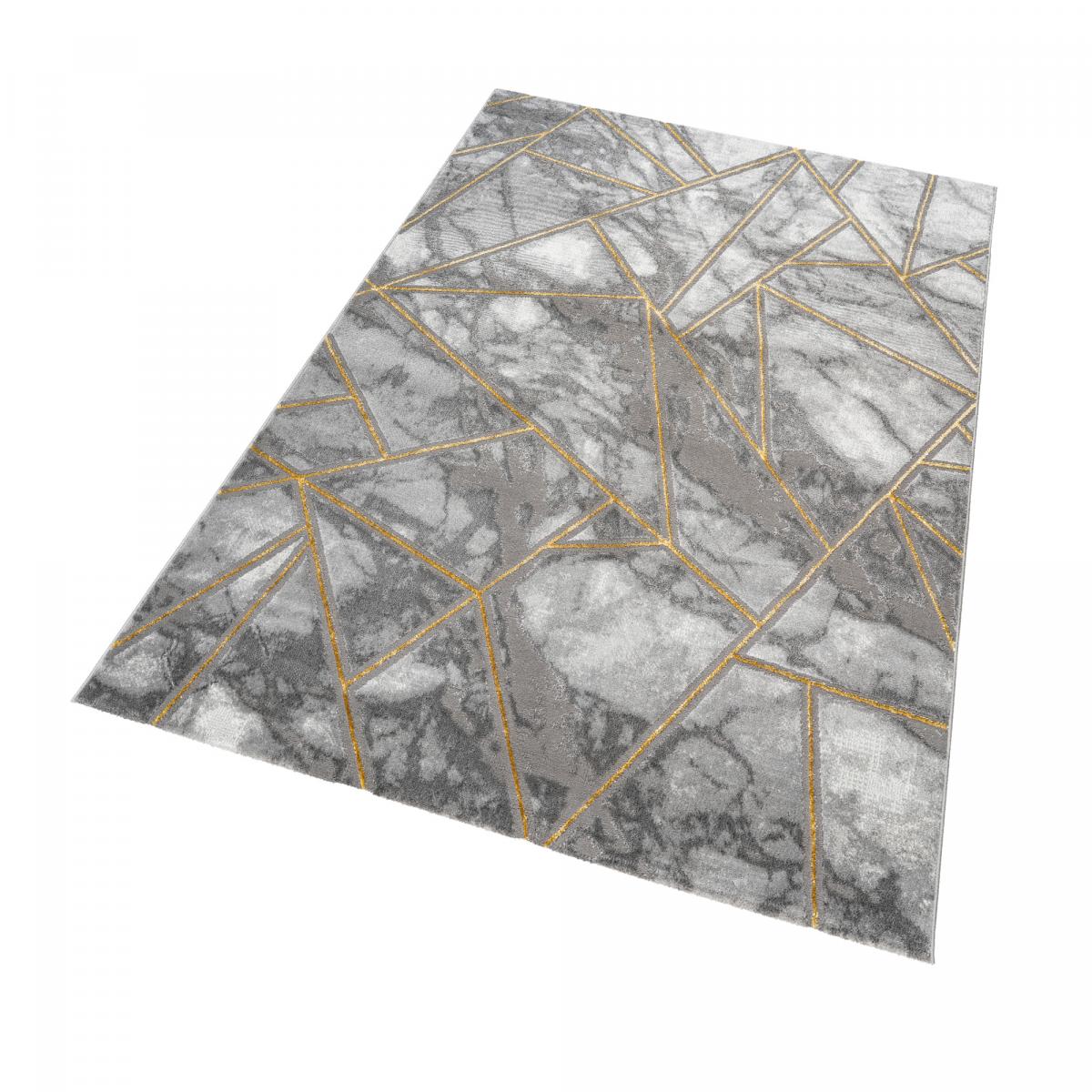 Tapis chambre tissé motif géométrique ERZU — vue 5