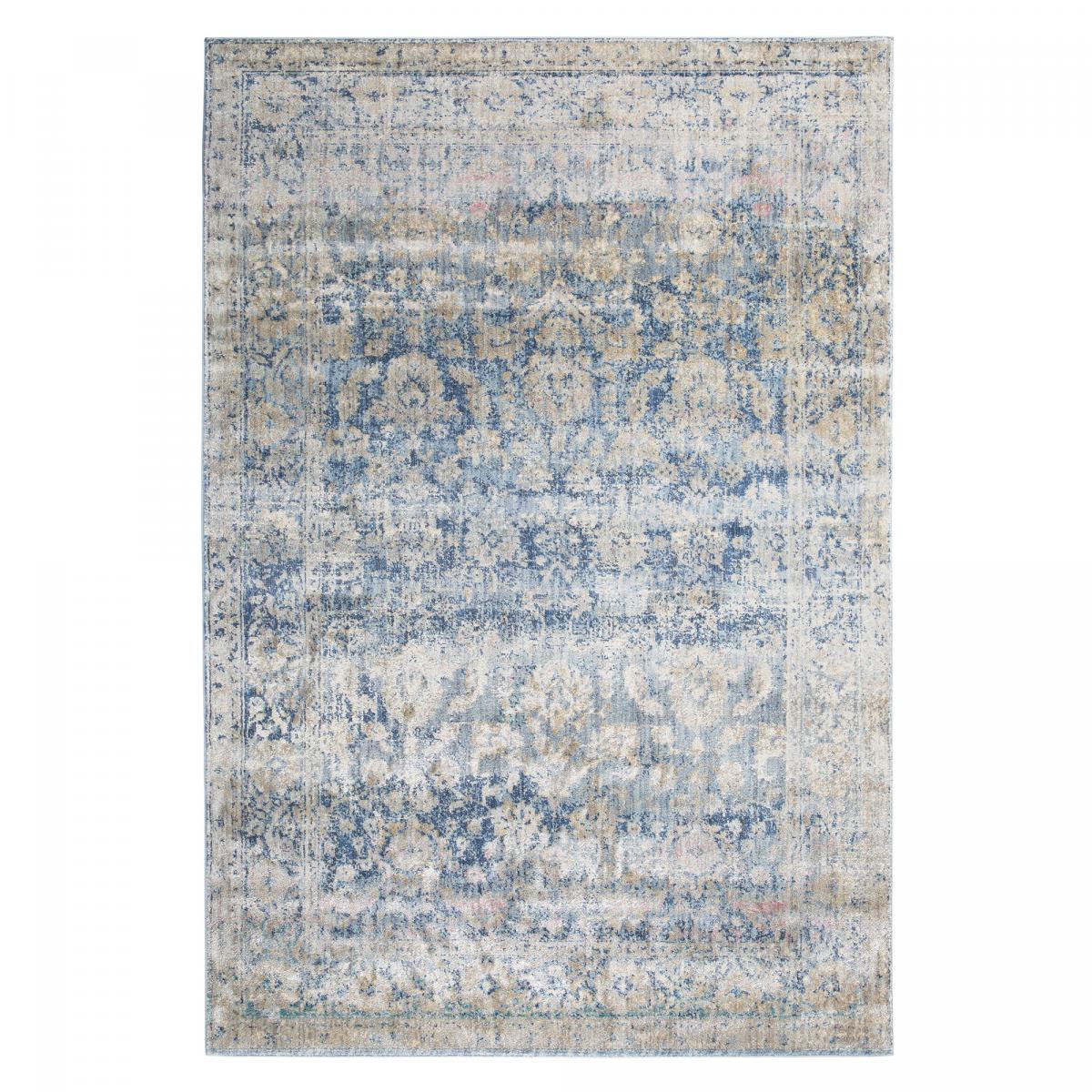 Tapis salon et chambre tissé motif abstrait BELANO