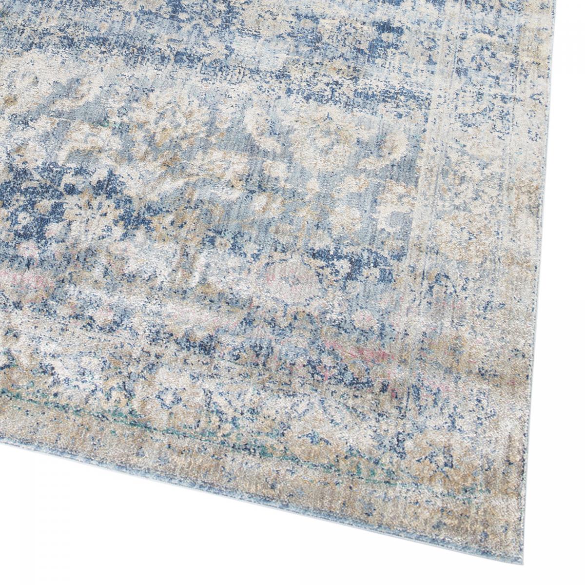 Tapis salon et chambre tissé motif abstrait BELANO — vue 4