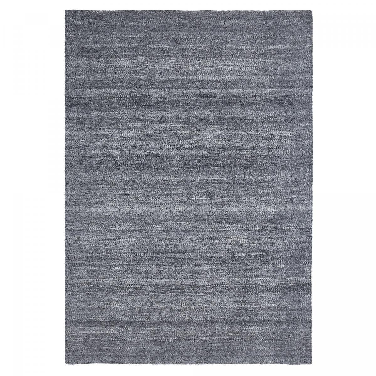 Tapis kilim tissé motif faux uni LOFODI