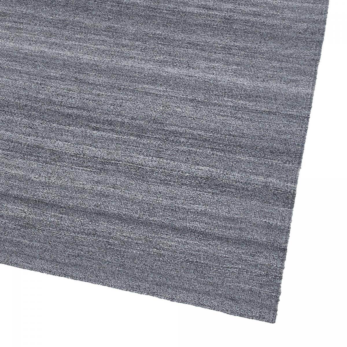 Tapis kilim tissé motif faux uni LOFODI — vue 5