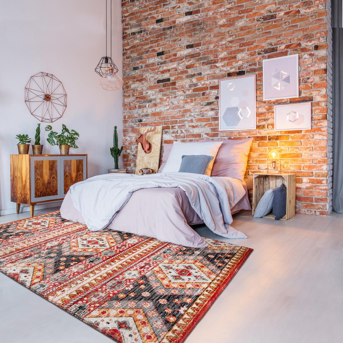 Tapis berbère tissé motif saharien CLARK 5 — vue 3