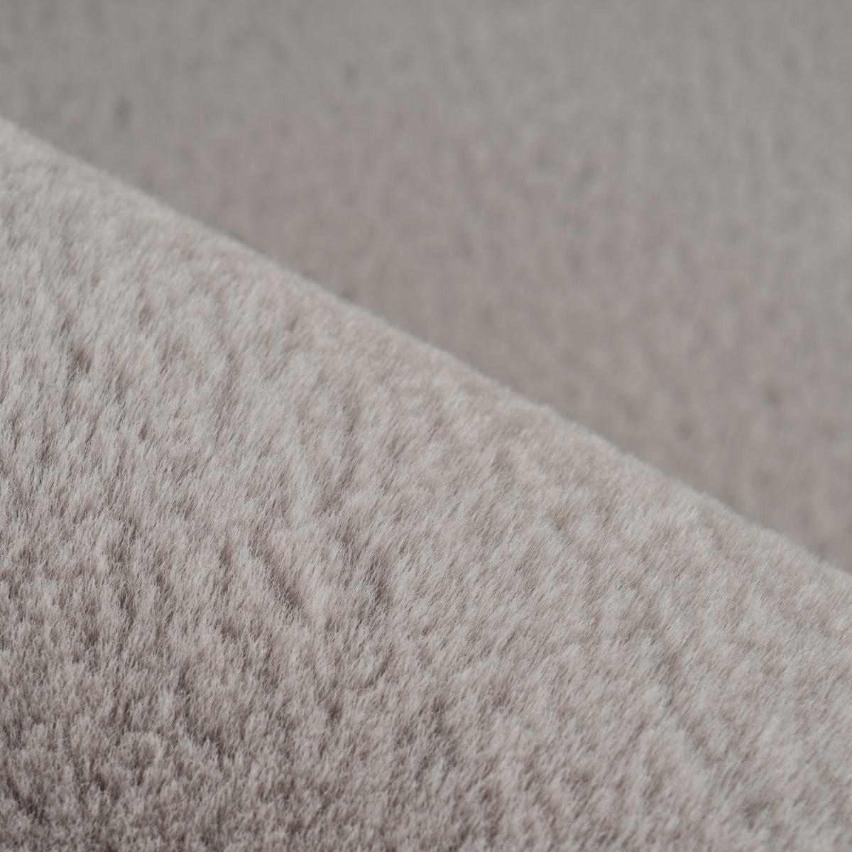 Tapis longs poils shaggy tufté motif uni CAREI — vue 5